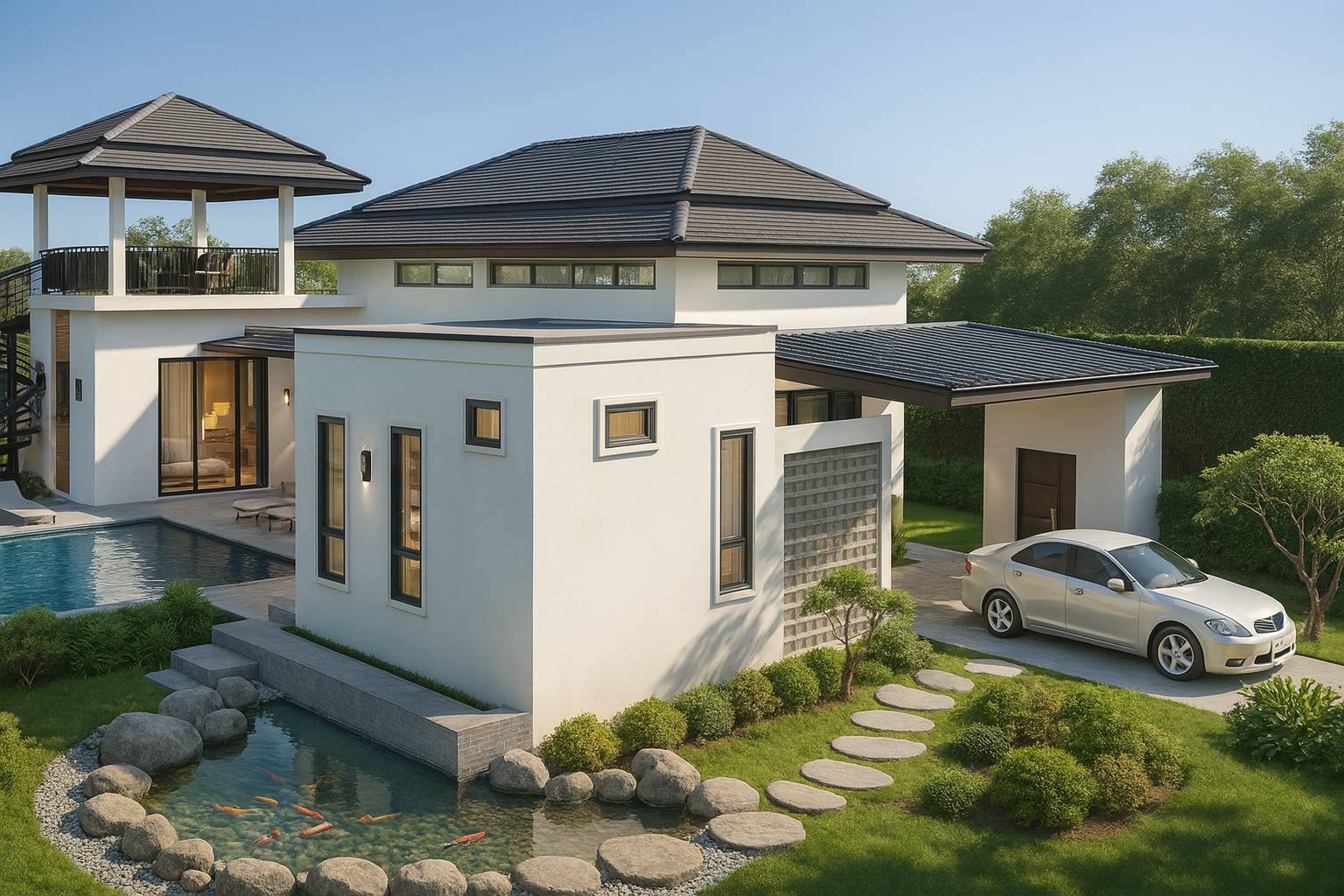 สระว่ายน้ำ Type C - Pool Villa Krabi